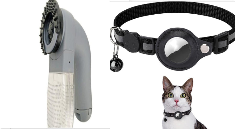 Waterproof AirTag Holder Collar - Reflective Safety Nylon for Pets